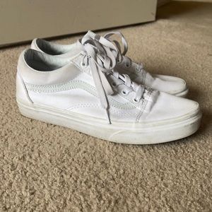 White Old Skool Vanz